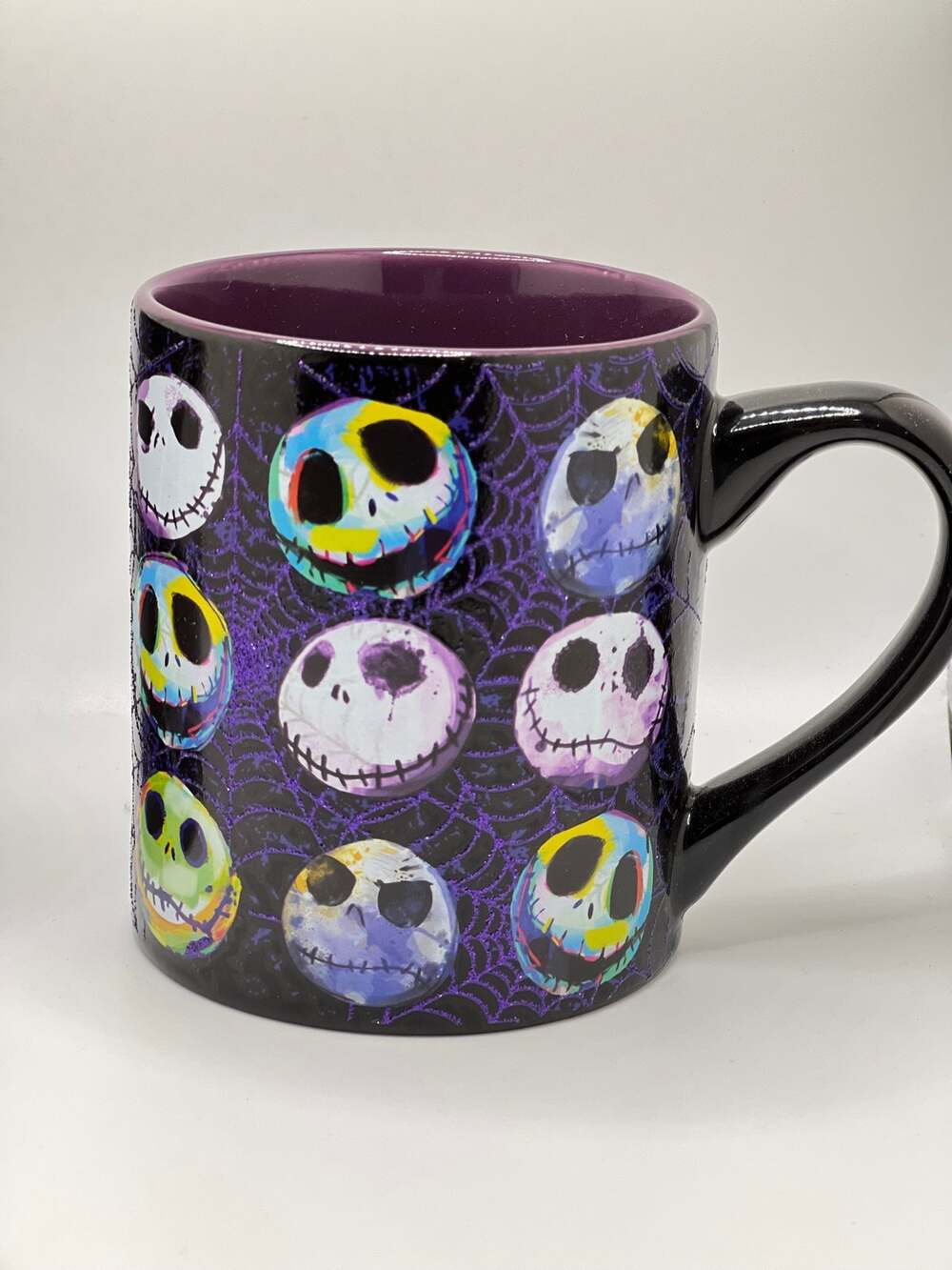 Disney Nightmare Before Christmas 20oz Mug Coffee Cup Jack Skellington Skulls